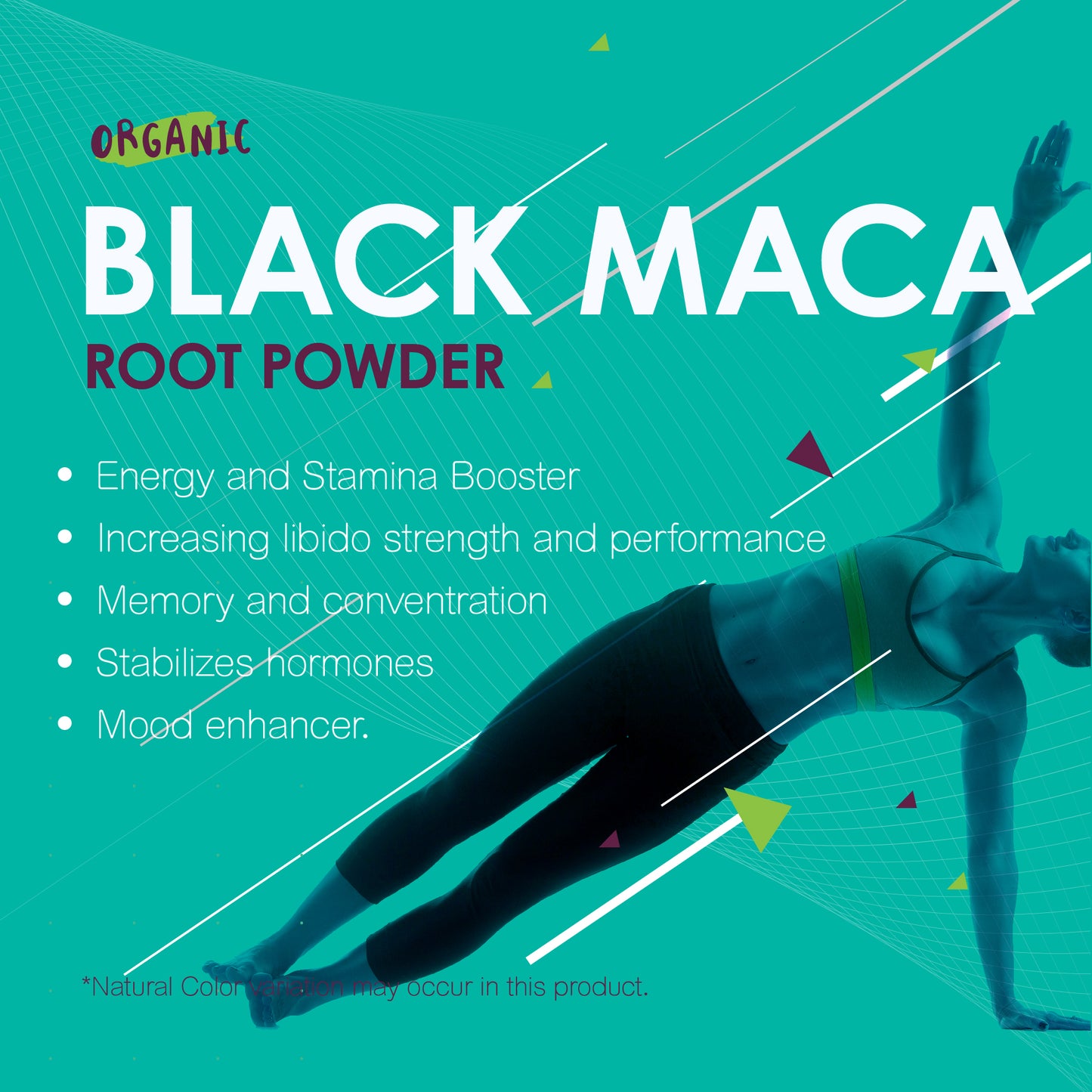 Organic Black Maca Root Powder